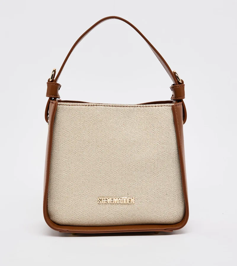 ستيف مادن Steve madden daily women's off white satchel bag